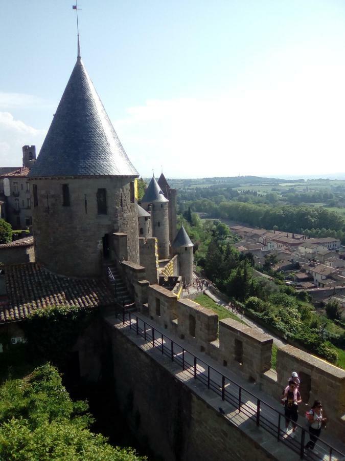 La Bastide 1 à 6 personnes en centre ville Carcassonne Exterior foto